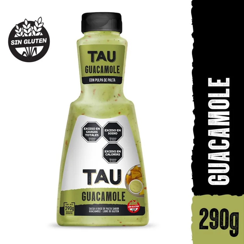 Salsa guacamole Tau