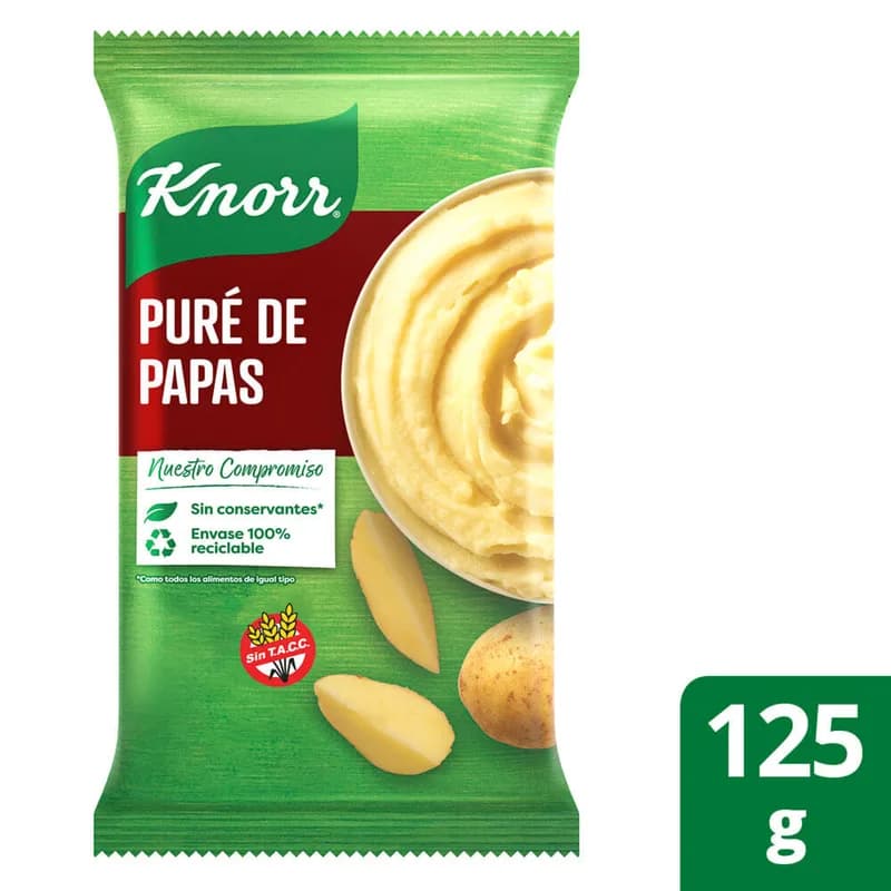 Puré de papa Knorr