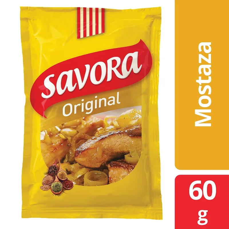 Mostaza Savora sachet 60g
