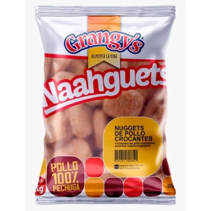 Bolsa de nuggets Grangy's (1 kg)
