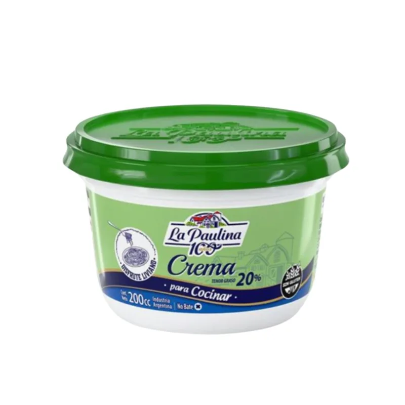 Crema La Paulina para cocinar 200g