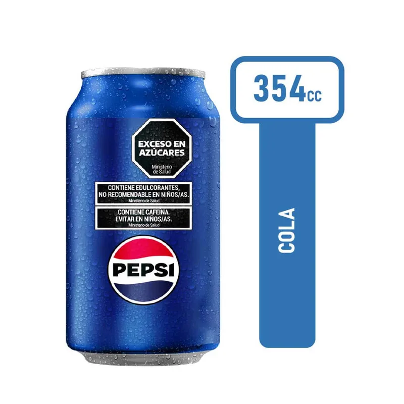 Pepsi lata 354cc